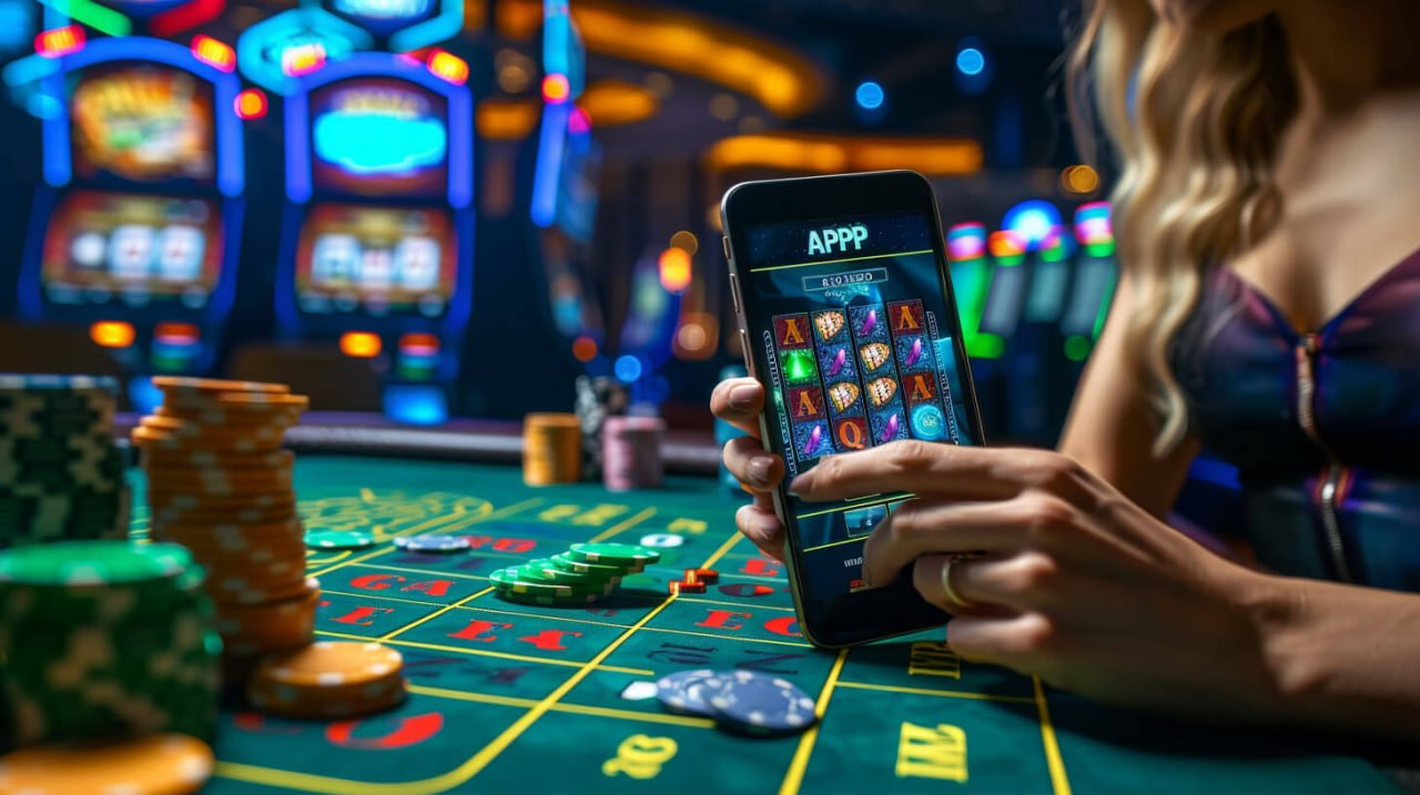 Antarmuka meja live casino dengan dealer dan pemain di petani togel